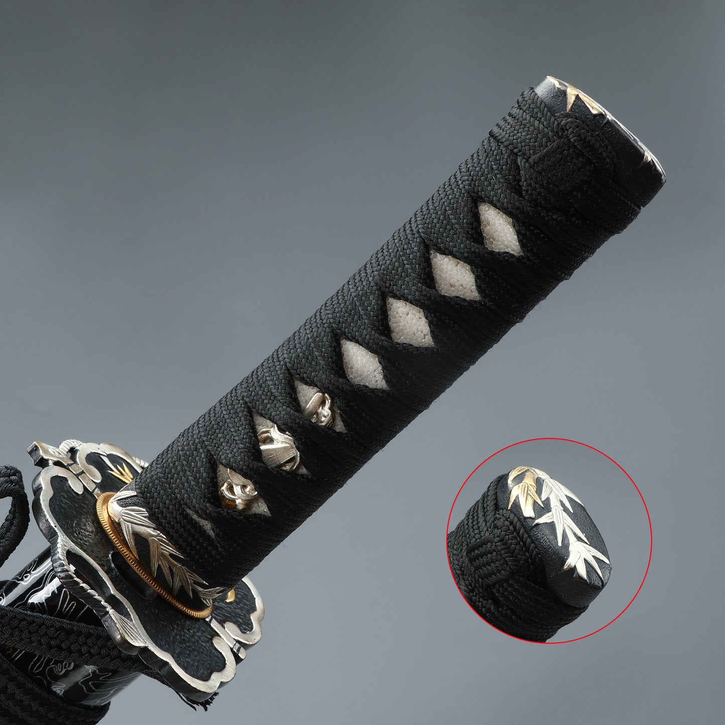 Tanto Sword Handmade Short Katana Clay Tempered Real Hamon Full Tang Samurai Sword Razor Sharp