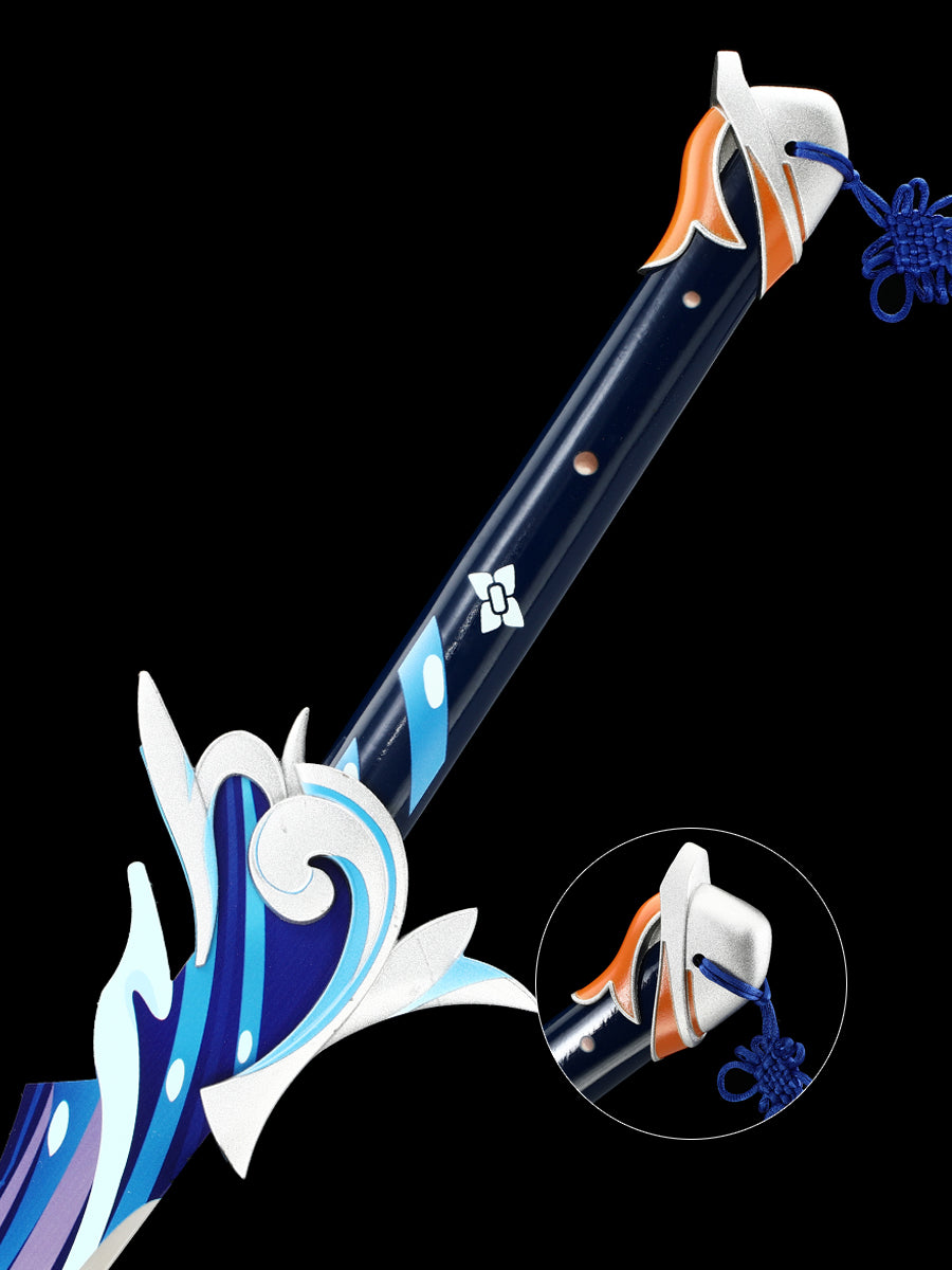 （A35）Role playing knife with blue blade