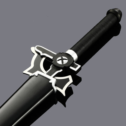 (A41)Sword God Domain Anime Sword COS Black Sword