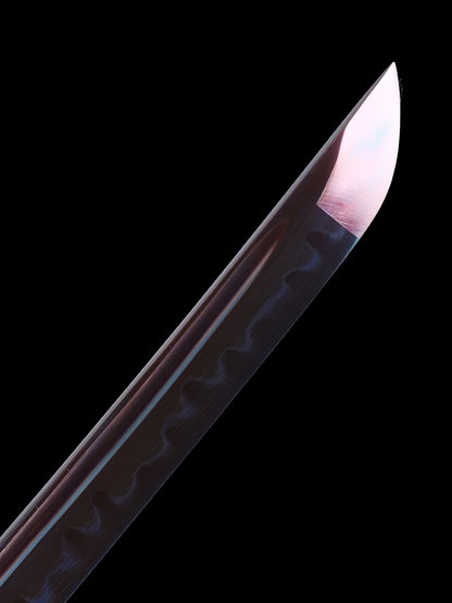 Purple samurai sword T10 steel