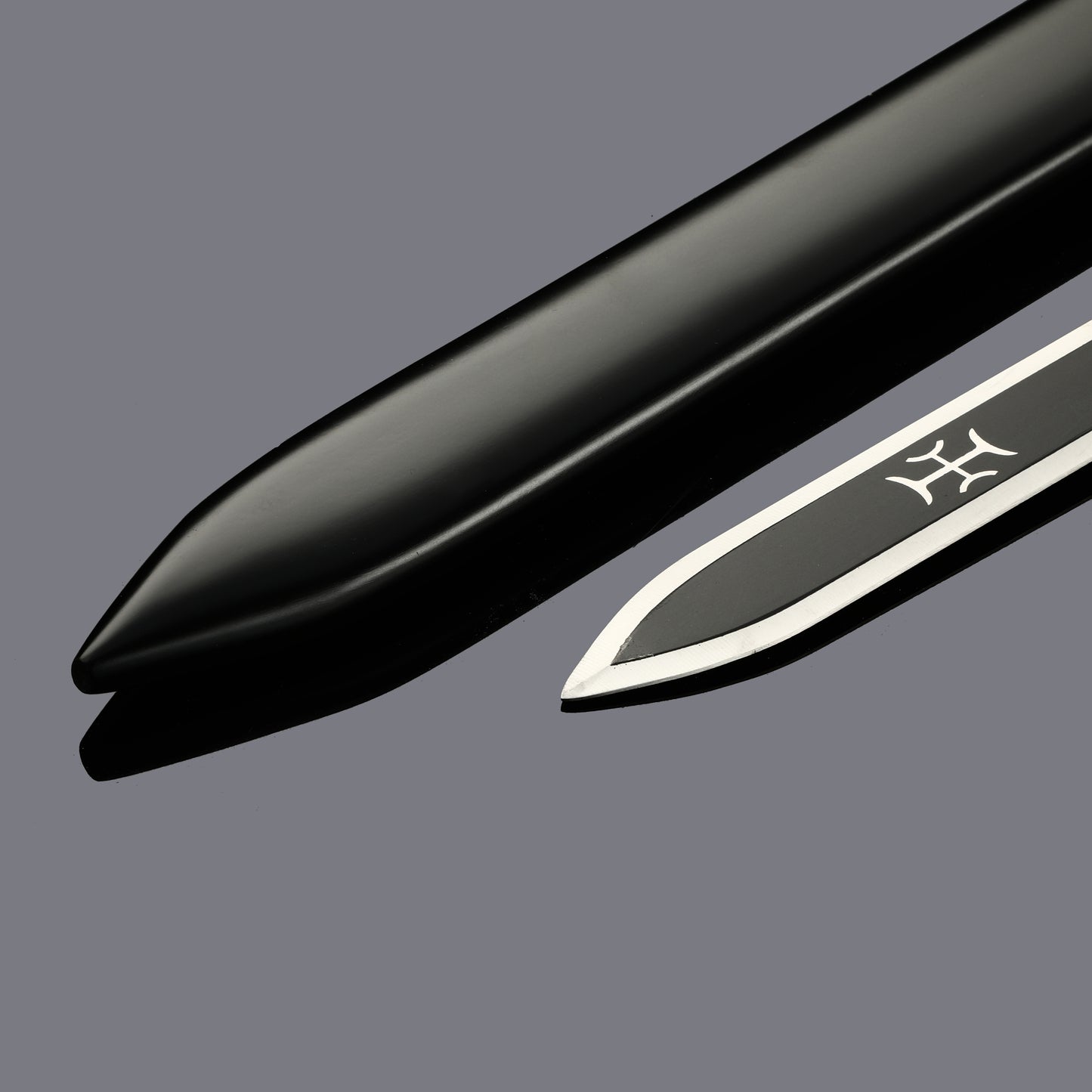 (A41)Sword God Domain Anime Sword COS Black Sword