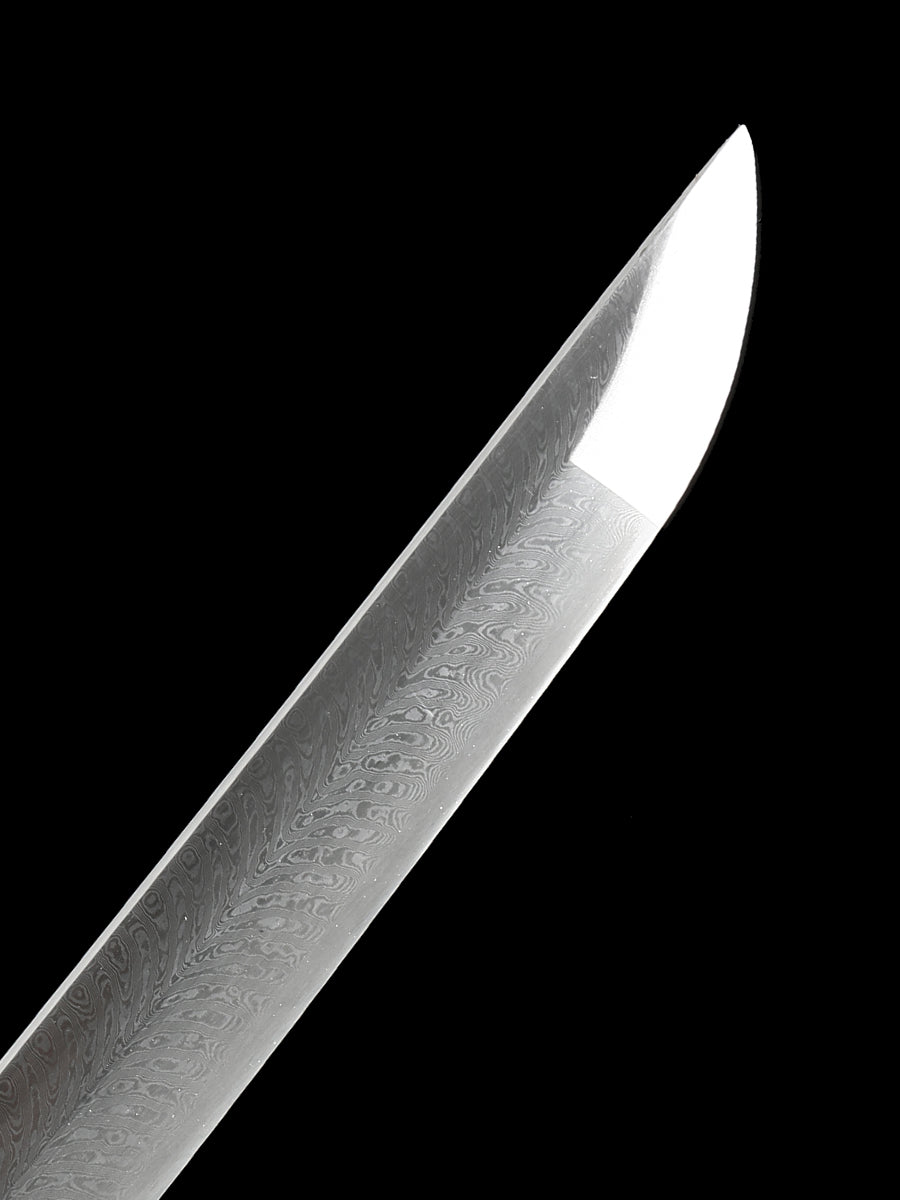 Japanese samurai sword Damascus Steel