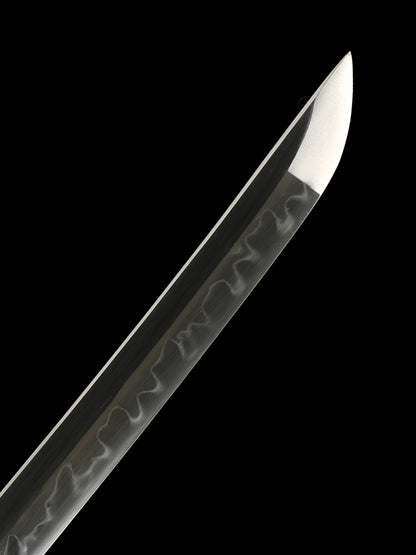 Japanese samurai sword hand forged T10 steel made flower knife Tan battle preparation(78