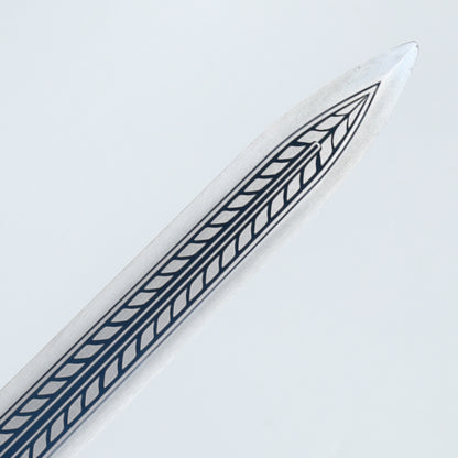 Chinese Double edged Sword Handmade 1095 Steel Red Sheath in Han Dynasty