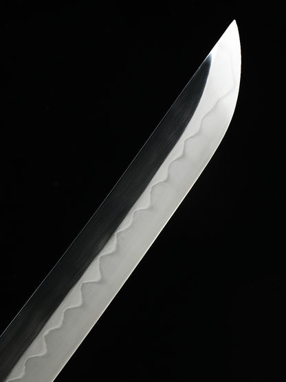 （A15）Role playing Samurai Sword Black Yama T10 Steel Handmade