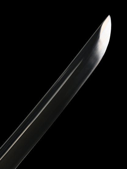 （z4）Handmade samurai sword strap in black