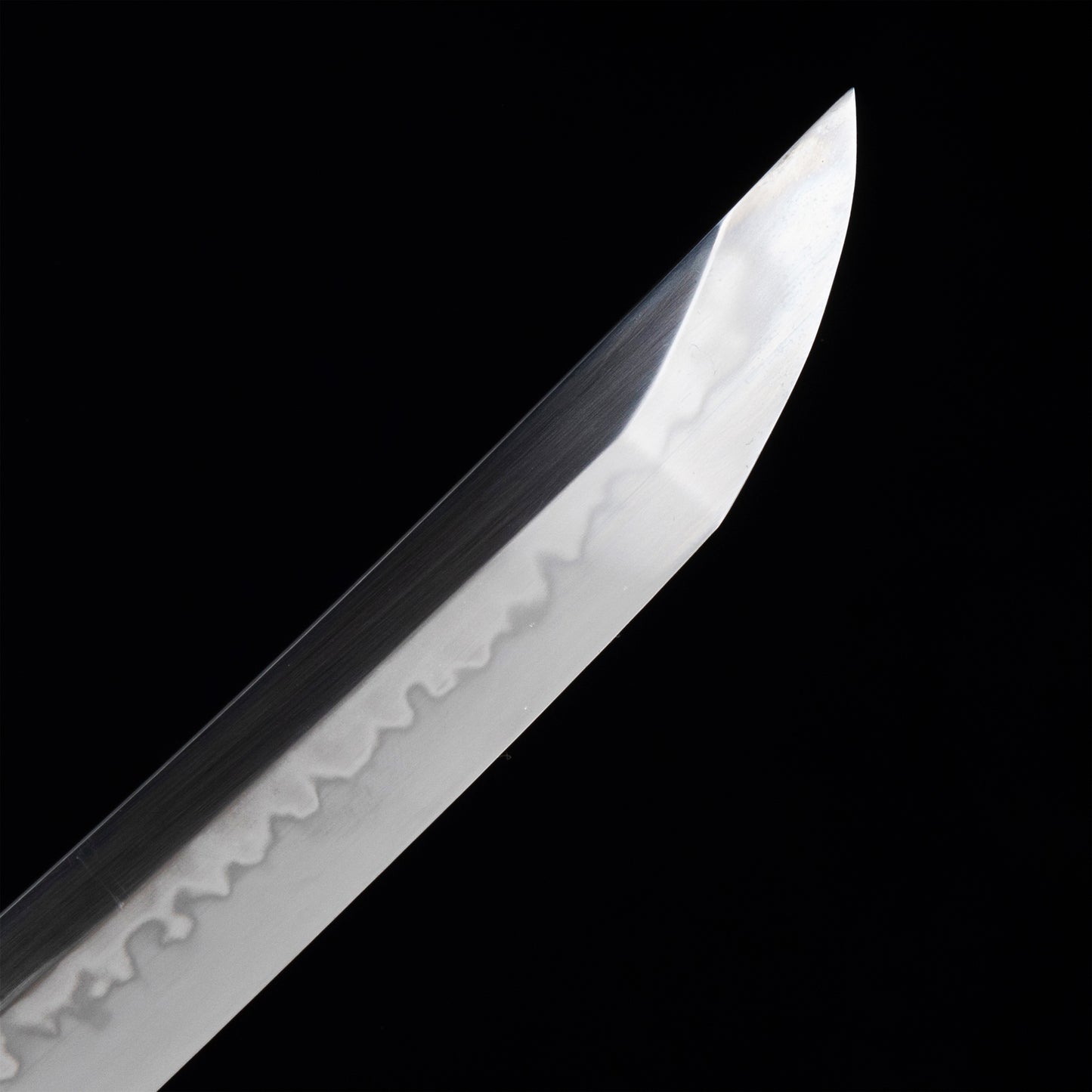 Hand Forged Japanese Tanto Naruto Short Sword T10 Turns the soil to burn blade--DD-0018
