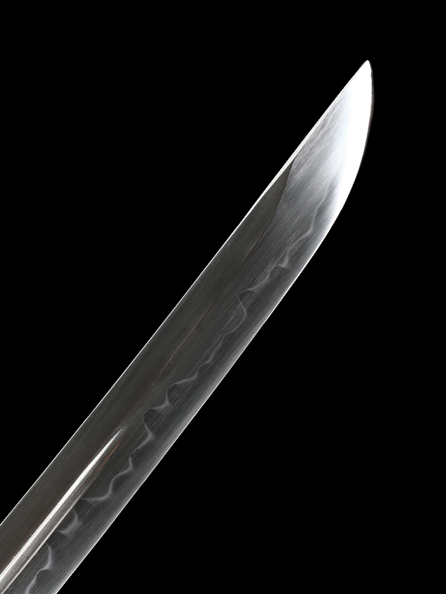 Katana Japanese samurai pattern black gold