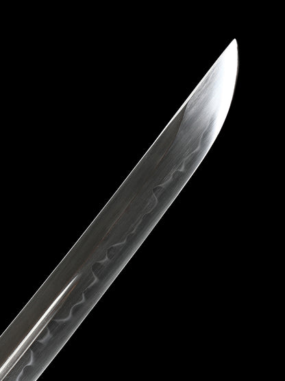 Katana Japanese samurai pattern black gold