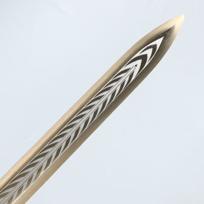 A 1095 steel sword from the Han Dynasty handmade in China, imitating a golden sword, used for collection and gift giving