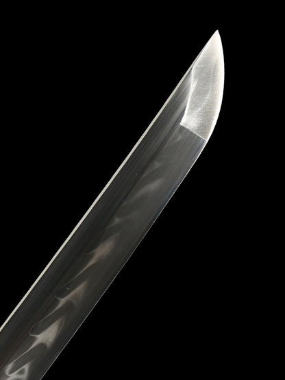 Hand forged samurai sword, dragon sword, Tan T10 steel production