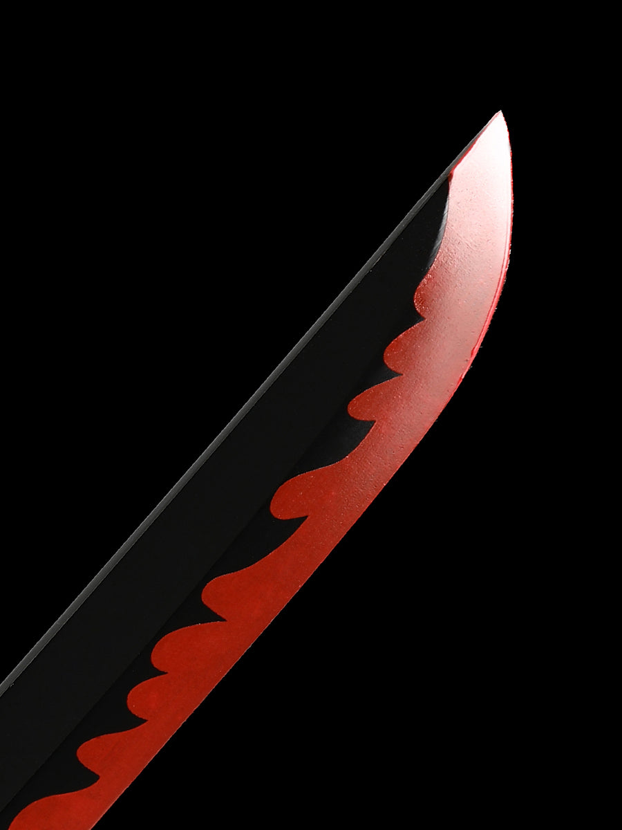 (A33) Handmade Japanese Samurai Sword: Blade of Destruction