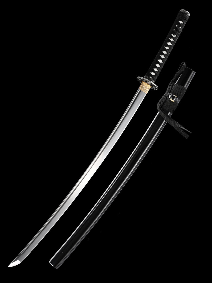 HERO SWORD Battle Sword Manganese Steel Full Tang Sharp Chinese Sword,Samurai Sword,Katana,Cool Weapon for Men