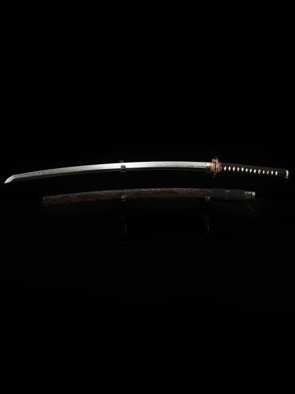 Handmade Katana,Japanese Samurai Sword Katana,T10 High Carbon Steel Clay Tempered,