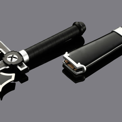 (A41)Sword God Domain Anime Sword COS Black Sword