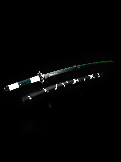 (24)Demon Slayer  kimetsu no yaiba Truly handmade katana sword Shinazugawa Sanemi