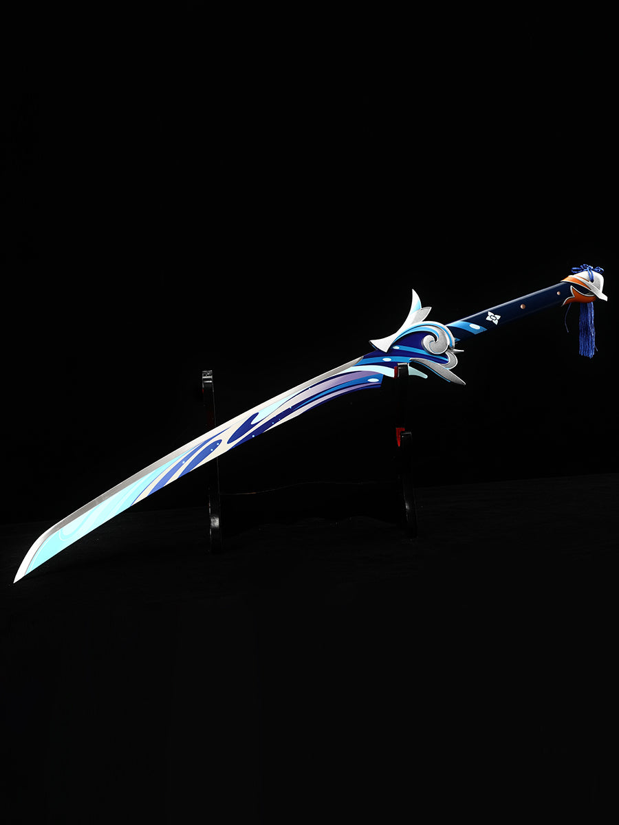（A35）Role playing knife with blue blade