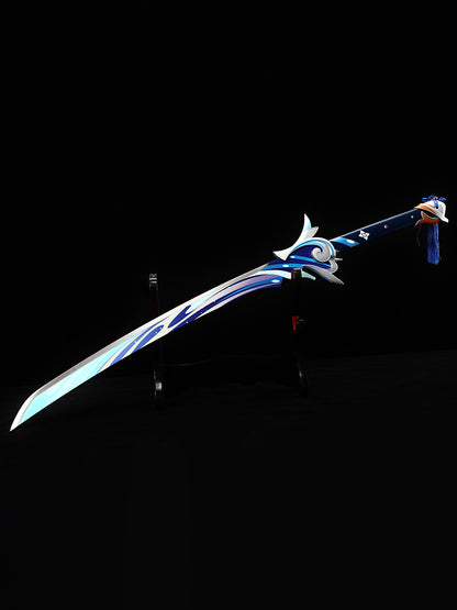 （A35）Role playing knife with blue blade