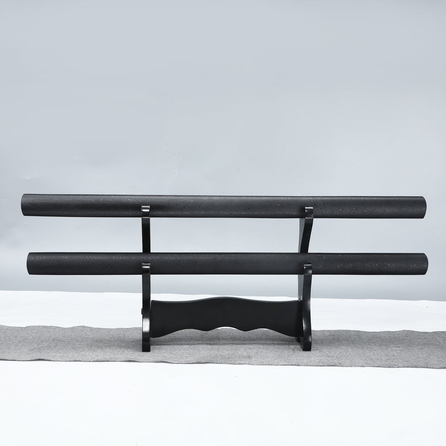 (168)Manganese steel hand forged authentic, Japanese samurai sword is a unique gift for men double-pole