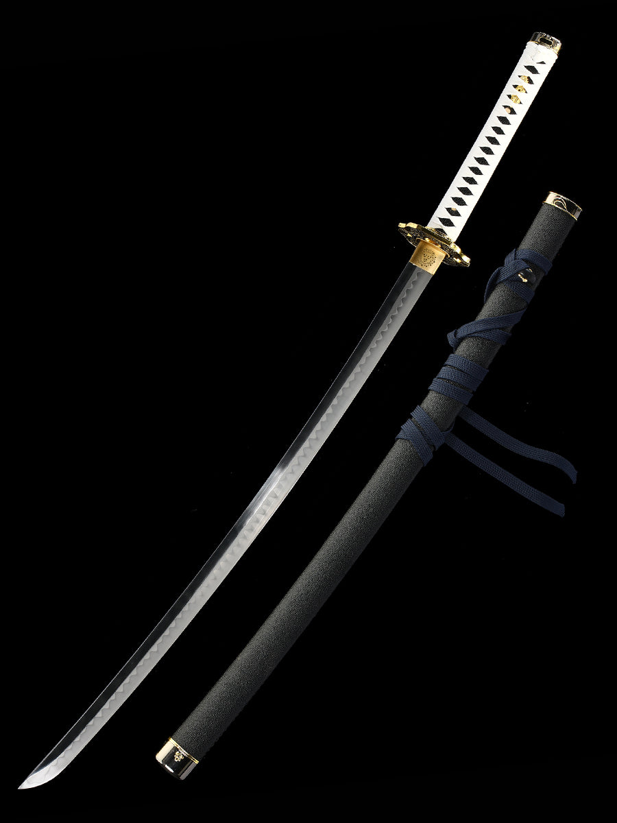 （A15）Role playing Samurai Sword Black Yama T10 Steel Handmade