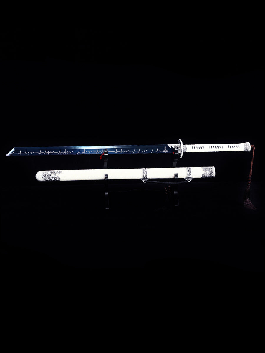 (158) Tangdao handmade 1060 high carbon steel forging and baking blue