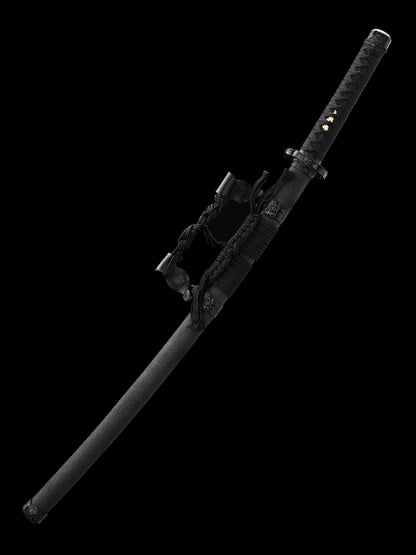 (3)The real katana sword with the blue body tachi