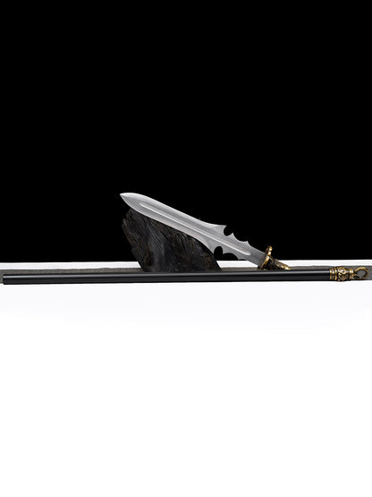 Eighteen weapons for decoration and collection, Dragon Gallbladder Bright Silver Spear