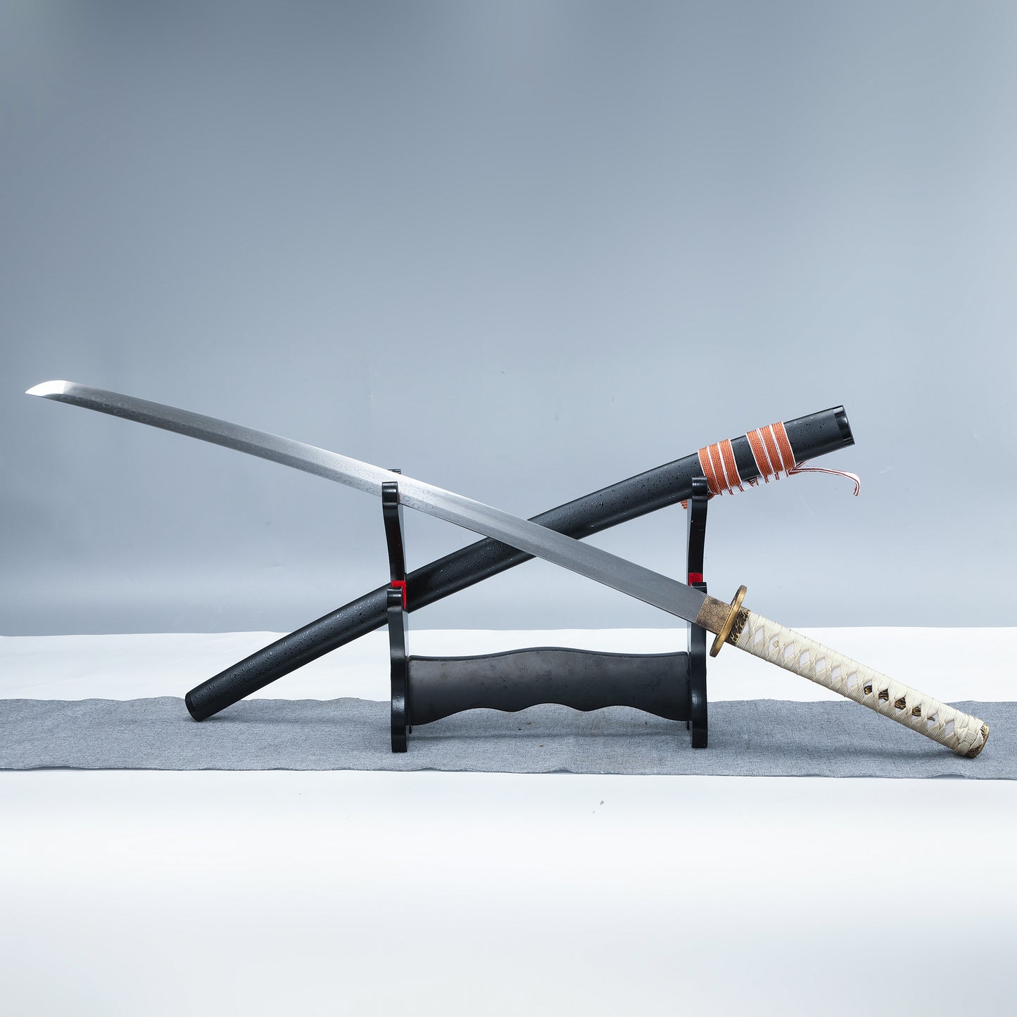 Handmade Katana Sword  Fully Hand Forged  Folded Steel Japanese Samurai Sword Full Tang Real Sharp Blade