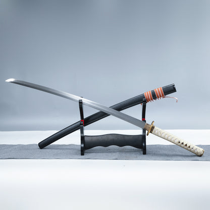 Handmade Katana Sword  Fully Hand Forged  Folded Steel Japanese Samurai Sword Full Tang Real Sharp Blade