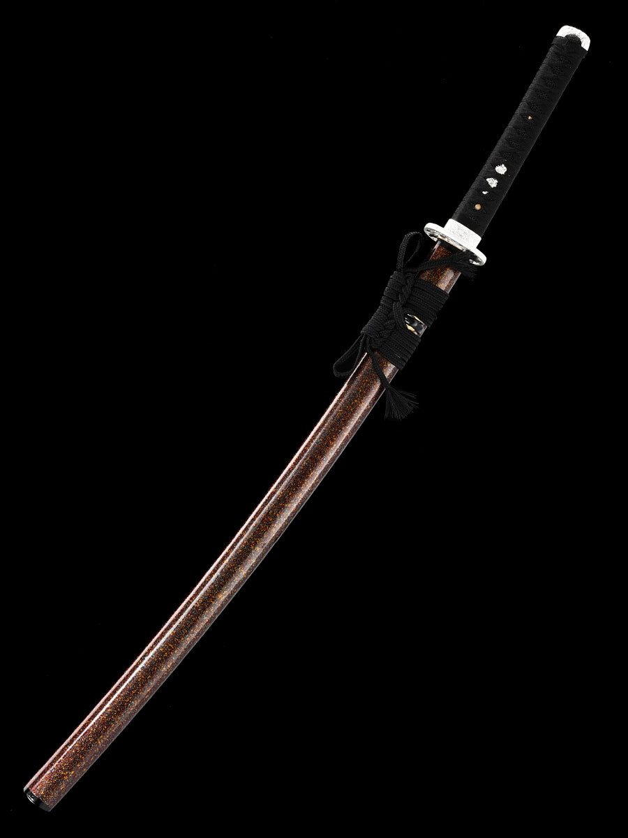 Black sword sheath manganese steel katana sword