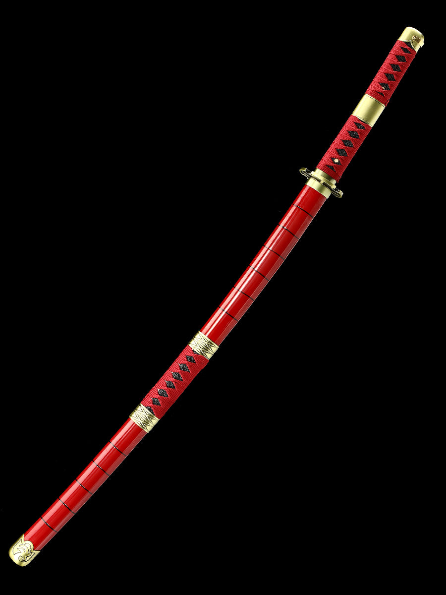 One Piece Series Authentic Japanese samurai katana carbon steel COS men's fine gift series(45)