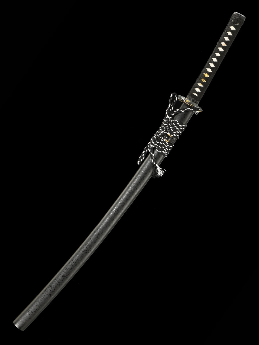Hand forged samurai sword, dragon sword, Tan T10 steel production