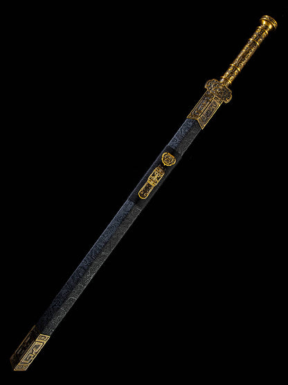 Yan Chi Han Sword, Made in China, with a 1060 steel forged exquisite scabbard