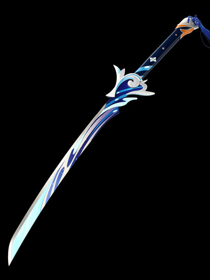 （A35）Role playing knife with blue blade