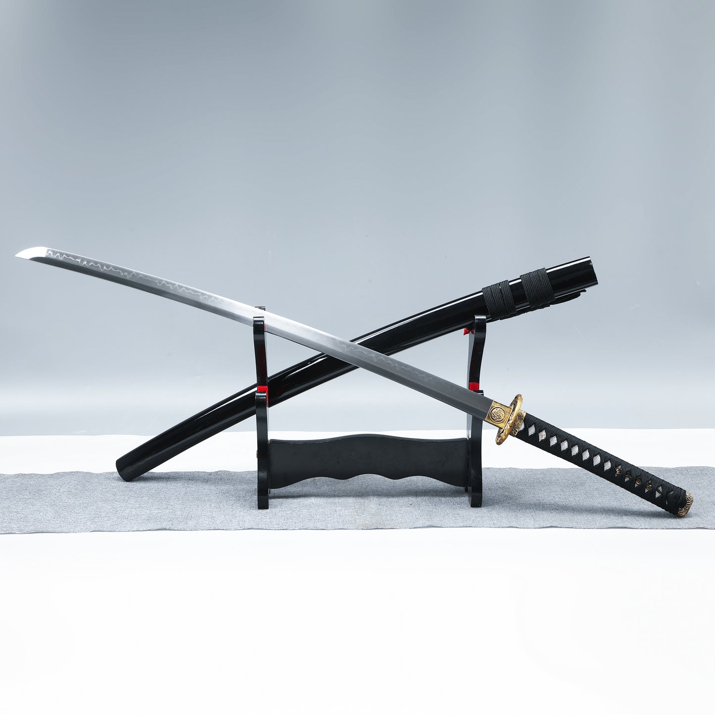 Real T10 Katana Clay Tempered Sword Steel Sharp  Japanese Samurai Swords are a Unique Gift for Men