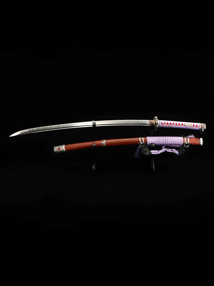 (69)Japanese samurai sword collection sword manganese steel forging unique sword