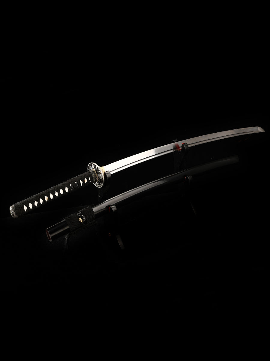 HERO SWORD Battle Sword Manganese Steel Full Tang Sharp Chinese Sword,Samurai Sword,Katana,Cool Weapon for Men