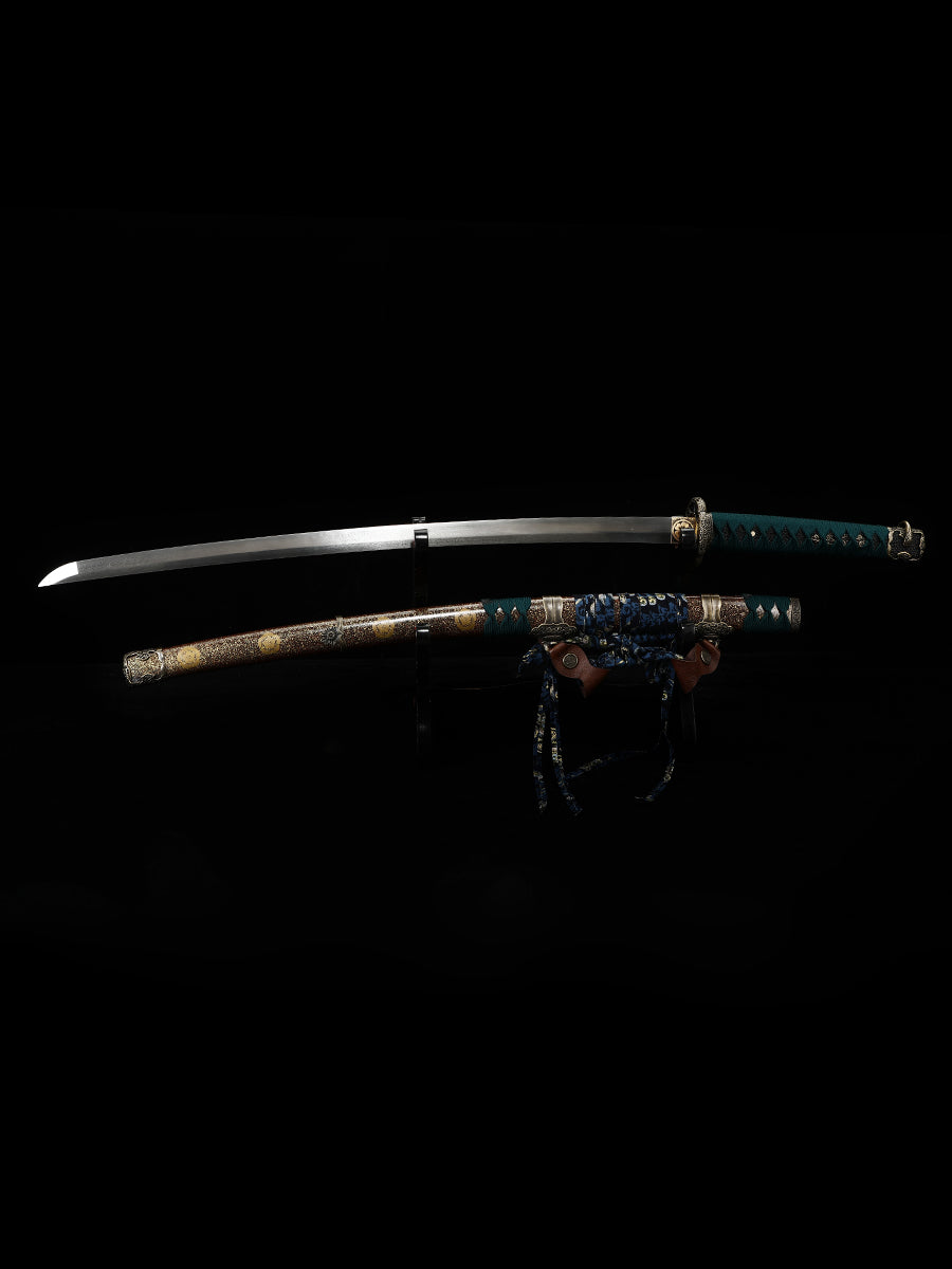 Japanese samurai sword Damascus Steel