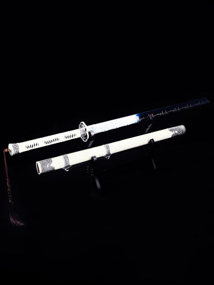 (158) Tangdao handmade 1060 high carbon steel forging and baking blue