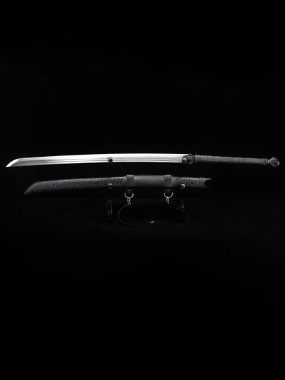Long knife, large machete, 1095 steel, handmade, collectible, decorative knife